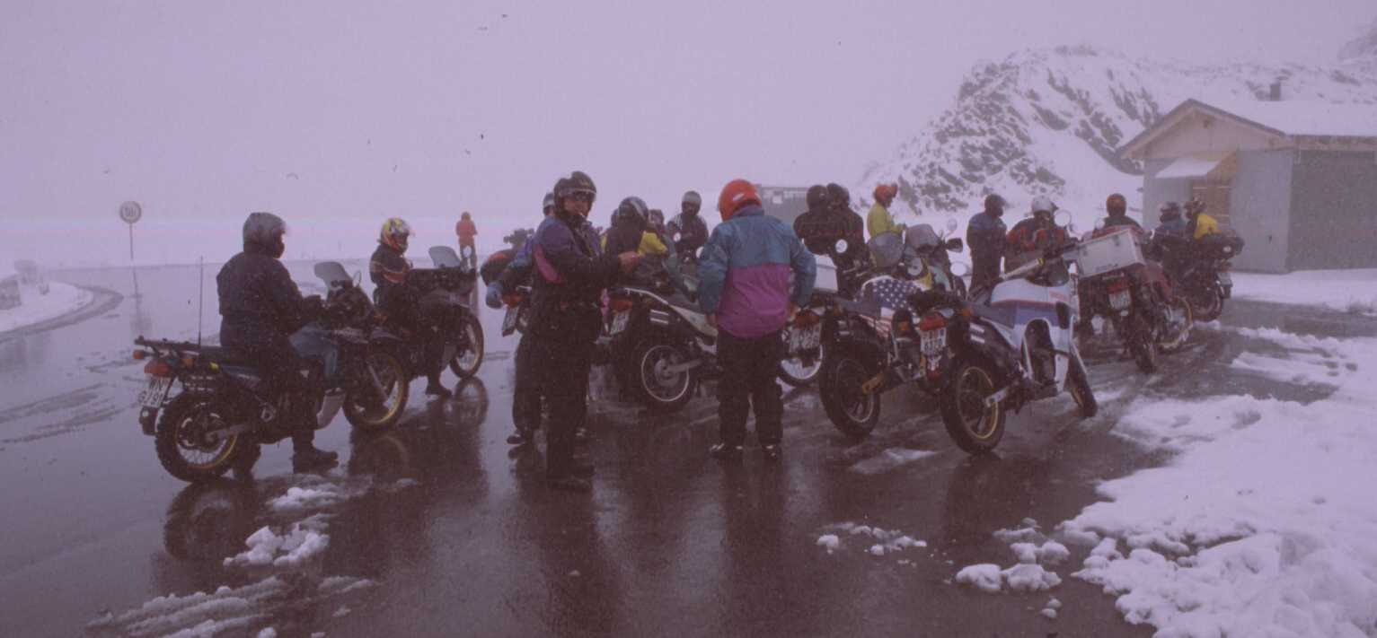 Auf dem Furka-Joch: Da strahlt der Wintersportler