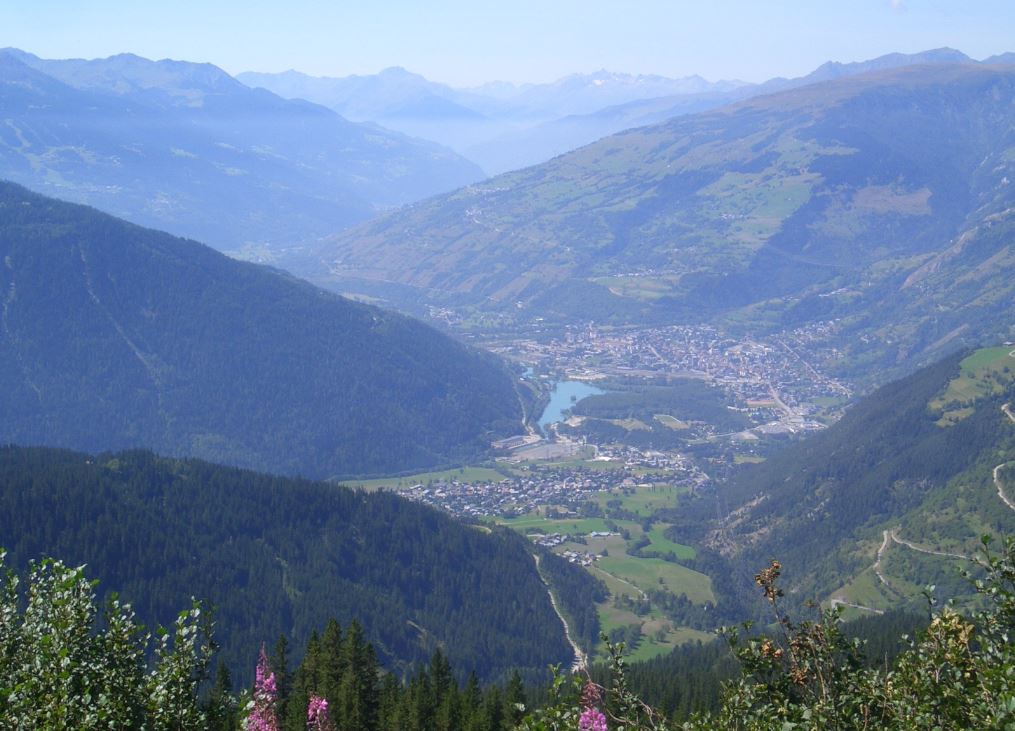 Aussicht vom Kleinen St. Bernhard-Pass