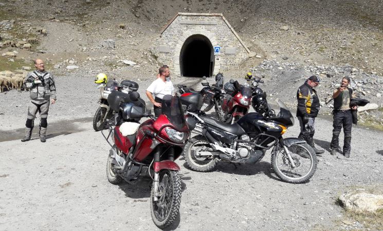 Am Ausgang des Parpaillon-Tunnels br parpaillon