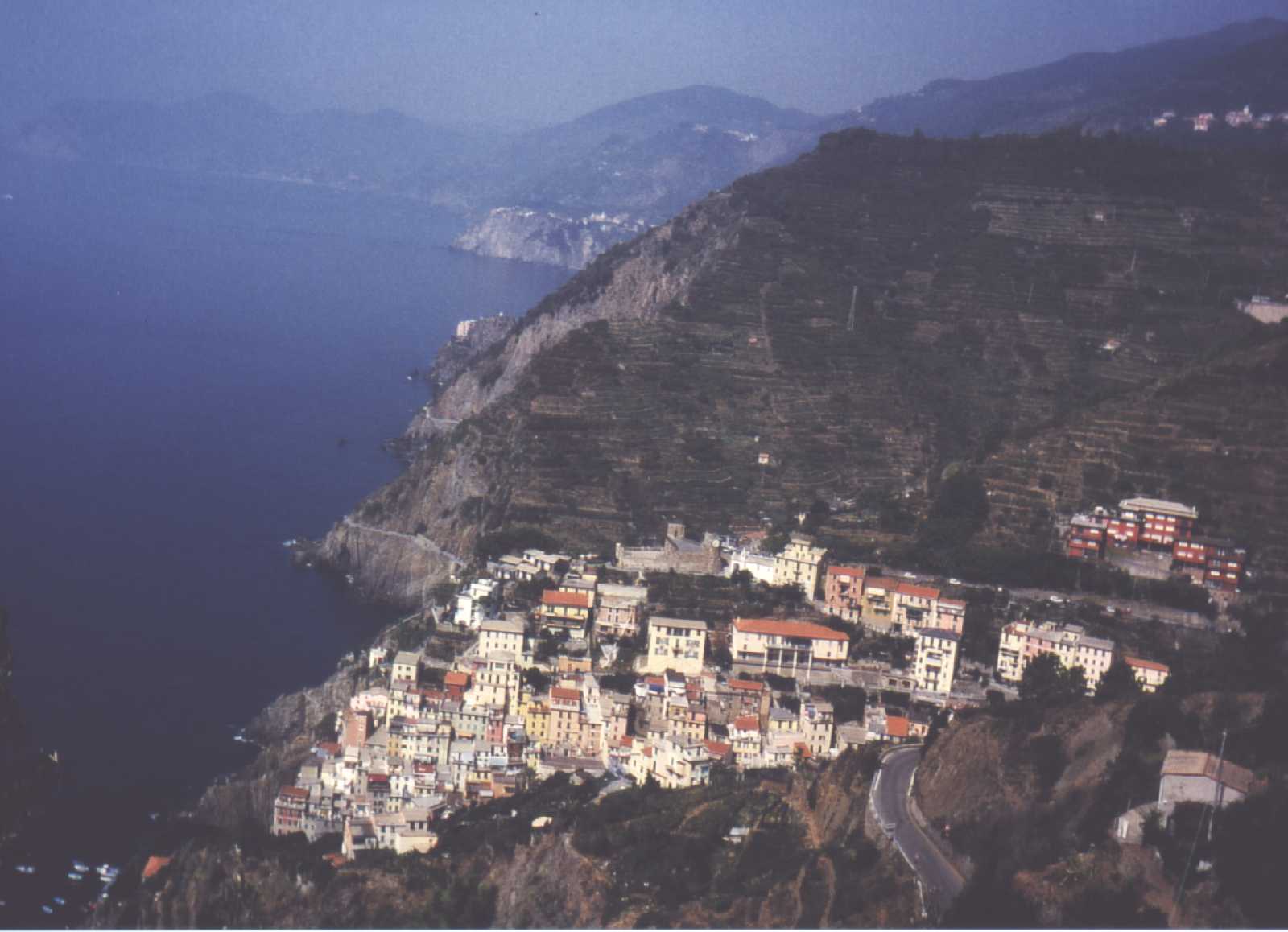 Blick auf Cinque Terre